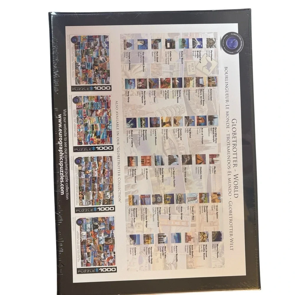 Eurographics Globetrotter Australia 1000 piece jigsaw puzzle New Sealed